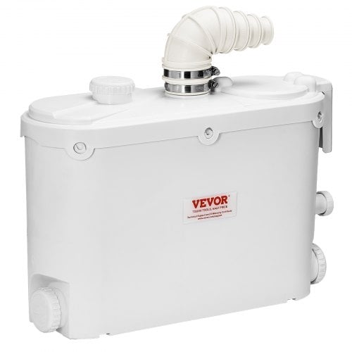 Maceratorpumpe, 500W, 420x140x270 mm, Spildevandsbortskaffelse