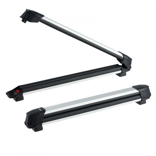 Skid- och snowboardtakräcke, 91,5x8,5x10 cm, svart