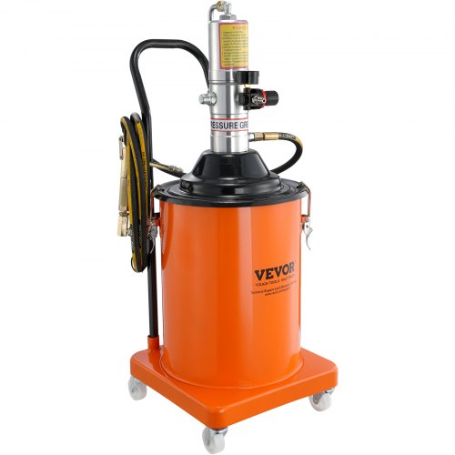 Fettpump, Luftdriven fettpump 410x325x820 mm, Portabel, Stål