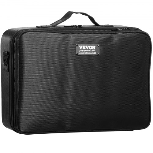 Makeup-taske, 46x30x12,5 cm, Sort, Oxford-stof