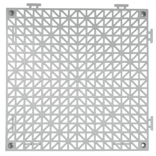 Lattian viemärimatto, 30,5x30,5 cm, harmaa, PVC