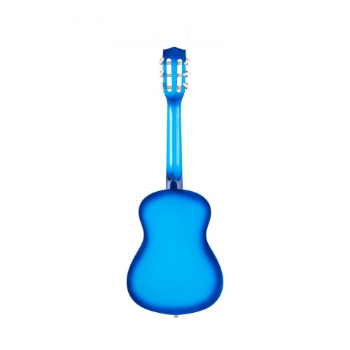 Klassisk guitar 78 cm blå, træ, startpakke Klassisk guitar 78 cm blå, træ, startpakke
