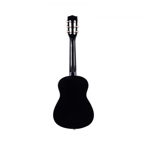 Klassisk guitar 78 cm sort, basswood, startpakke Klassisk guitar 78 cm sort, basswood, startpakke
