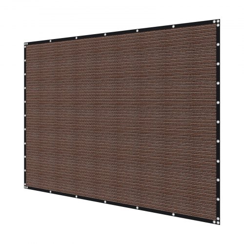 Aurinkosuojakangas 305x366 cm ruskea, HDPE-materiaali, ulkokäyttöön