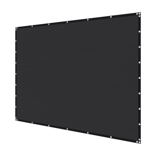 Solskyddsduk, 244x366 cm, Svart, HDPE-material