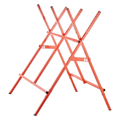 Sågbock, Fällbar Justerbar Höjd, 74x78x92 cm, Extra Robust