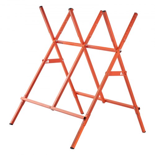 Sågbock, Fällbar Justerbar Höjd, 74x78x92 cm, Extra Robust