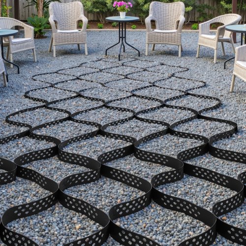 Grusgitter, 1000x300 cm, 5 cm dybde, Permeabel jordstabilisering