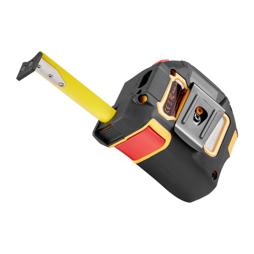 Laser afstandsmåler, 2-i-1 genopladelig 41m & 4,8m magnetisk, 82x75x50 mm, måleværktøj