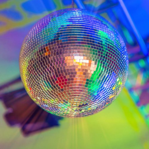 Discokula, 30 cm, Silver, Glas