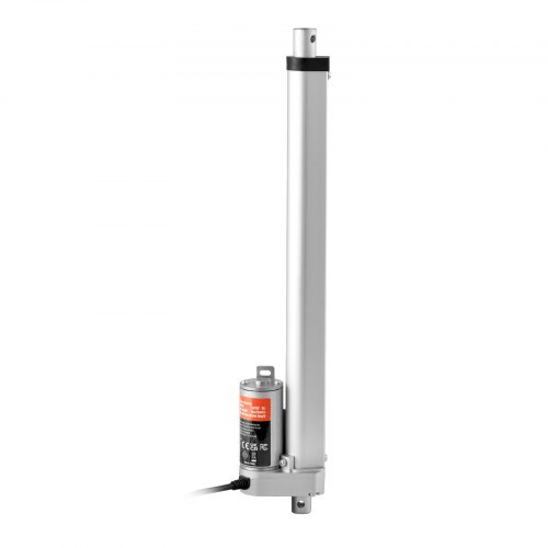 Lineær aktuator, 30.5x7.5x4 cm, høj belastning, 12V, IP54, aluminium