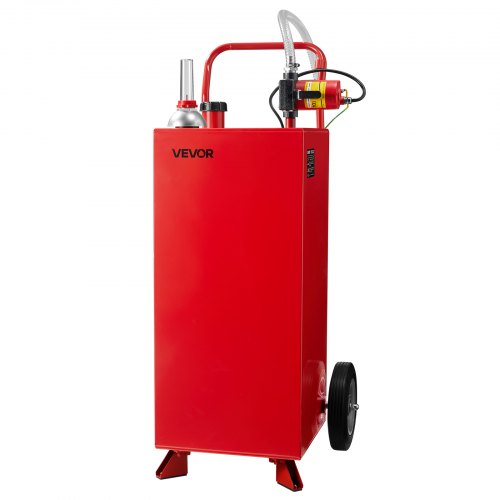Brændstofvogn, 600x560x1120 mm, 30 gallon, elektrisk pumpe, bærbar opbevaring, kulstofstål