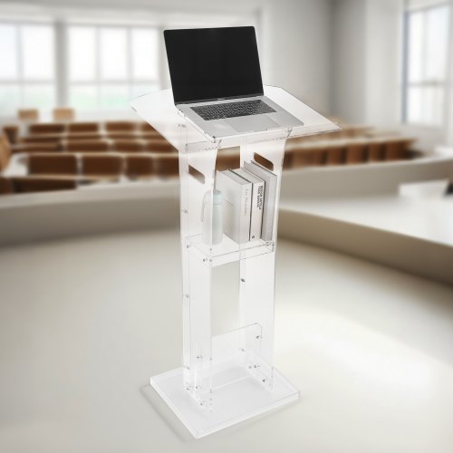 Podie-stativ, 60x45 cm, Transparent, Akryl