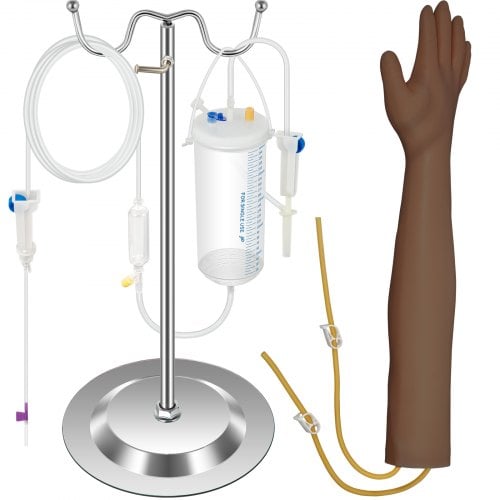 Intravenøs øvearm sæt, 55 cm, mørk, PVC materiale, til undervisningsbrug
