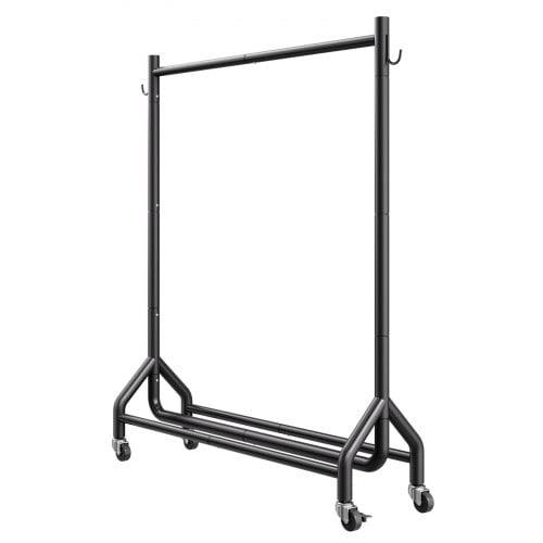 Tøjstativ, 108x38x167,3 cm, kraftig kulstofstål, opbevaring