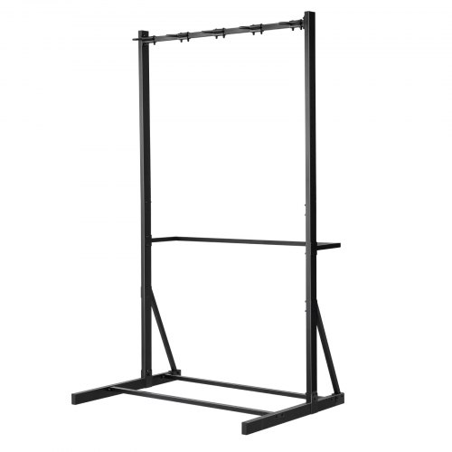 Cykelstativ, 117x90x206 cm, Sort, Opbevaring i kulstofstål