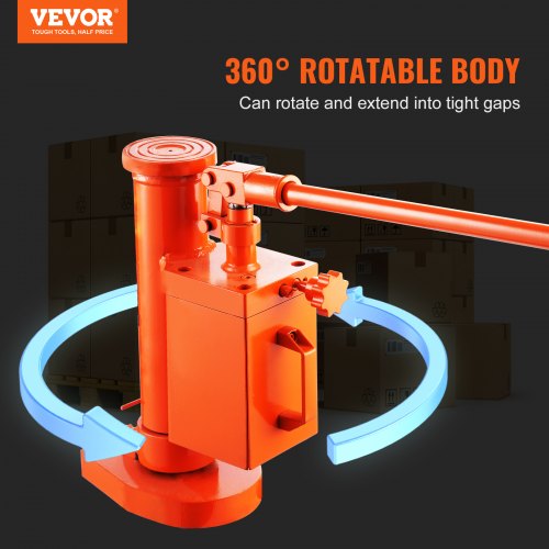 Hydraulisk tådonkraft, 305x140x370 mm, stål, løfteværktøj