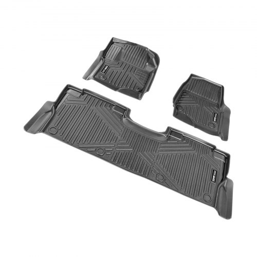 Automåtter, passer til Ford F250 F350 F450 F550 2017-2025, sort, TPE