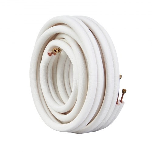 Mini Split Rørpakke, 515x515x160 mm, Kobber, Isoleret