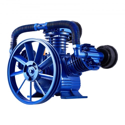 Ilmakompressorin pumppupää, 565x420x486 mm, valurauta