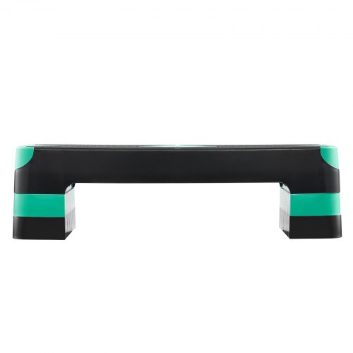 Aerobic Step Platform 71x26,7 cm Grøn, Justerbar Fitness Træning