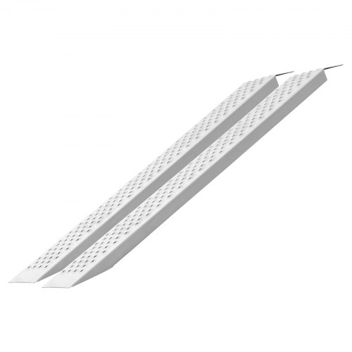 Læssestyrampe sæt, 1200x215x42 mm, aluminium, skridsikker, bærbar opbevaring