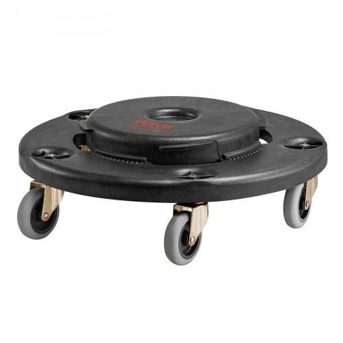 Soptunne-vagn, 45,5x15,5 cm, Svart, Extra robust