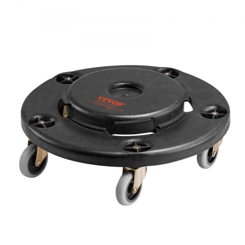 Soptunne-vagn, 45,5x15,5 cm, Svart, Extra robust
