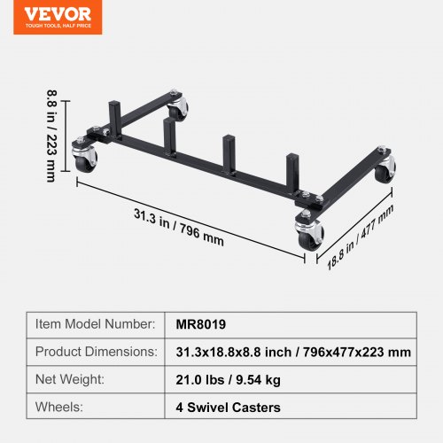 Bilvogn Opbevaringsreol, 79,6x47,7x22,3 cm, Stål, Opbevaring