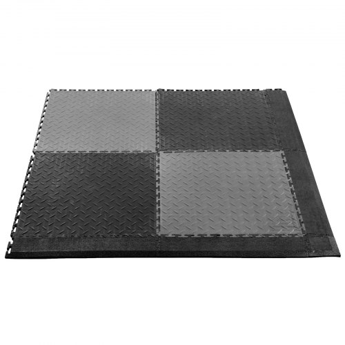 Garagegolv Kantlist Kit, 513x103x5 mm, Svart, PVC