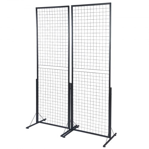Grid Väggpanel Torn, 61x170,7 cm, Dubbelsidig, Stål, Exponeringsställ