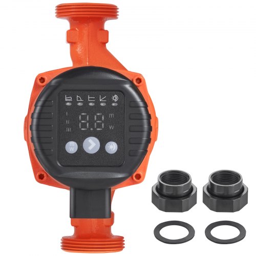 Lämminvesikiertopumppu LPS25-8BP-180, 38 mm, valurauta