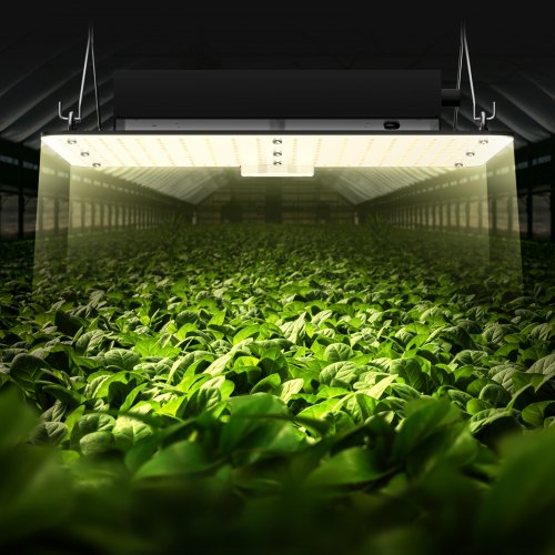 LED vækstlampe, fuldspektrum dæmpbar 150W, 30x40x12 cm, indendørs plantevækst