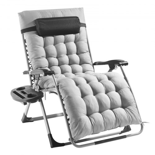 Zero Gravity-stol, 86,5x82,5x111 cm, Grå, Justerbar vilstol