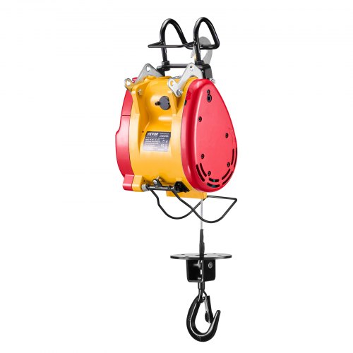 Elektrisk taljespil, 1100 lbs kapacitet, 1800W, 500x250x200 mm, stål