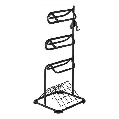 Sadelholder, 76,2x76,2x174 cm, Sort, Stålopbevaring