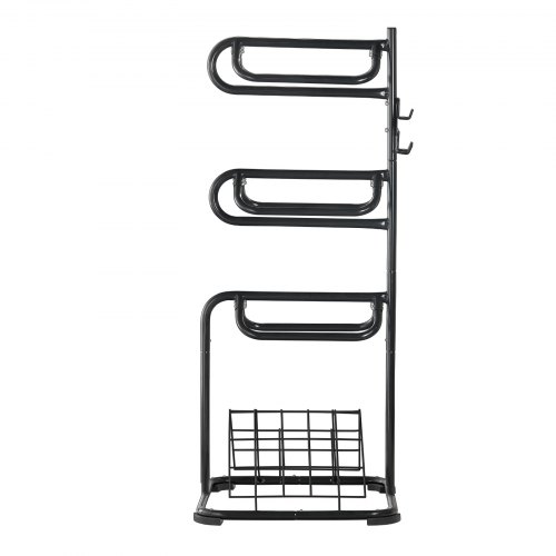 Sadelholder, 76,2x76,2x174 cm, Sort, Stålopbevaring