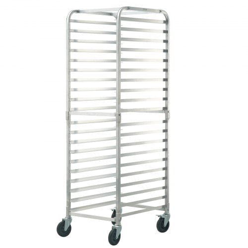 Bagerireol, 20-niveau aluminiums bakkeholder, 66x51.8x177.8 cm, Opbevaring