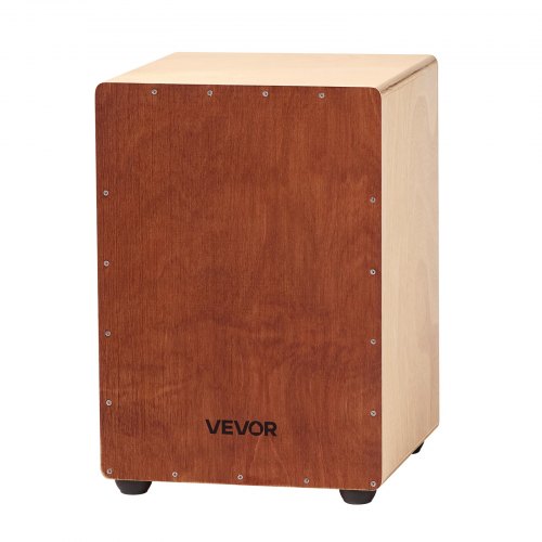 Cajon trumlåda, 30,5x30,5x43 cm, Brun, Björkträ