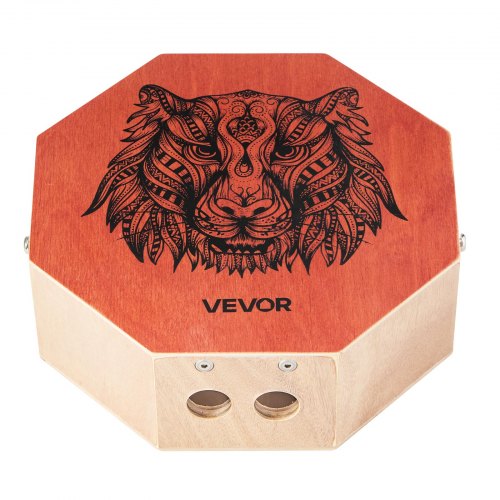 Cajon-rumpu, 29.5x29.5x10 cm, luonnonpuu, koivupuu, soitin