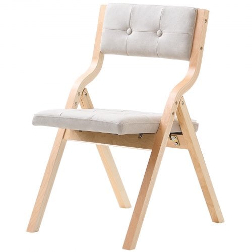 Fällstolsset, 4 delar, 57,5x48x80 cm, Beige, Träram Fällstolsset, 4 delar, 57,5x48x80 cm, Beige, Träram