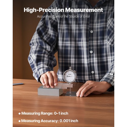 Dial Test Indicator, 275x150x36 mm, Metalbund, Præcisionstest
