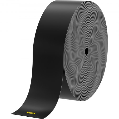 Puutarhan reunus, 25,4 cm syvyys 45,7 m pituus, musta, HDPE