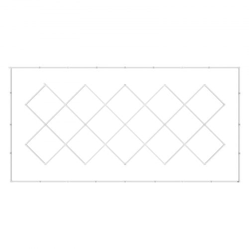 LED garage loftlys, 4840x2433x42 mm, kold hvid, belysning