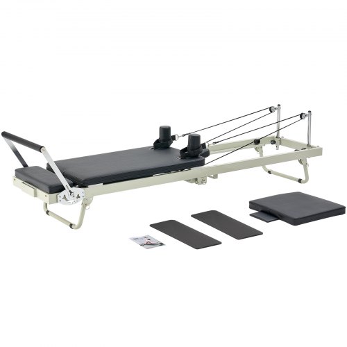 Pilates Reformer, 252x62x77 cm, Fällbar