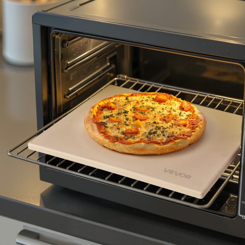 Pizzasten, 50.8x35.5x1.5 cm, Cordierit, Bagning