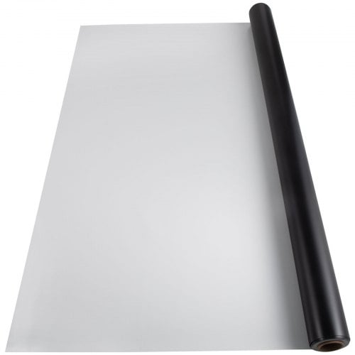 Dansgolv, 200x700 cm, Svart/Vit, PVC-vinyl