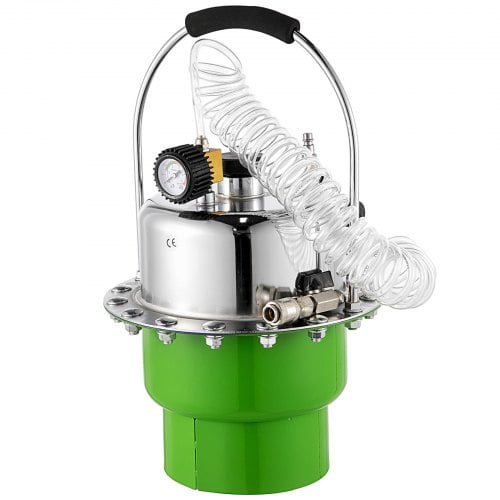 Bromsluftare, Pneumatisk lufttrycksbleeder 5L, Grön, Stål