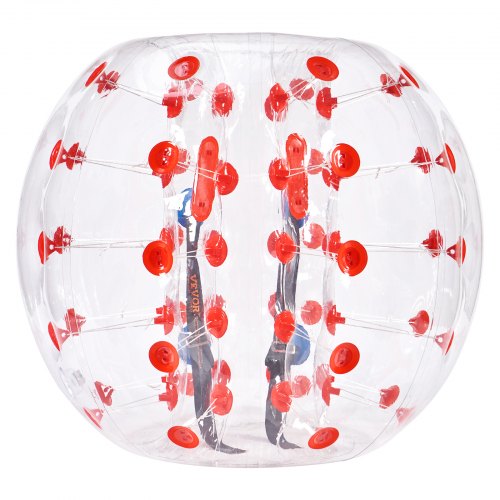 Oppustelig Bumper Ball, 120x103 cm, Transparent, PVC