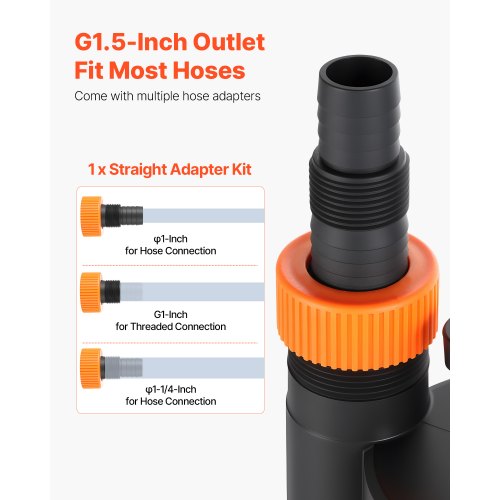 Uppopumppu 690W 17500 L/h 9 m PP-GF20 musta, vesipumppu